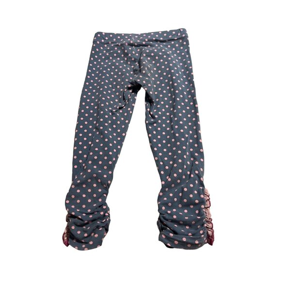 Matilda Jane Make Believe By Design Polka Dot Pants Girls Size 2 Button Accent a - Picture 4 of 13